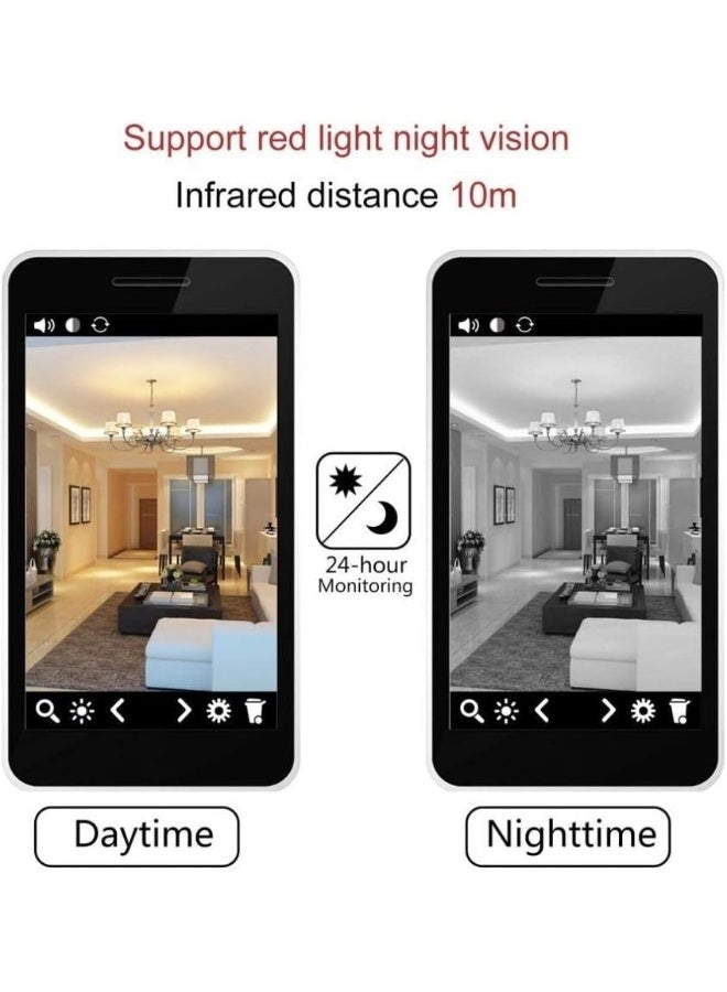 كاميرا المراقبة اللاسلكية V380 Pro - كاميرا شبكة WiFi ذكية للمنزل والمكتب - Image 2